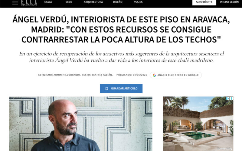 ELLE DECOR JUNIO 2025